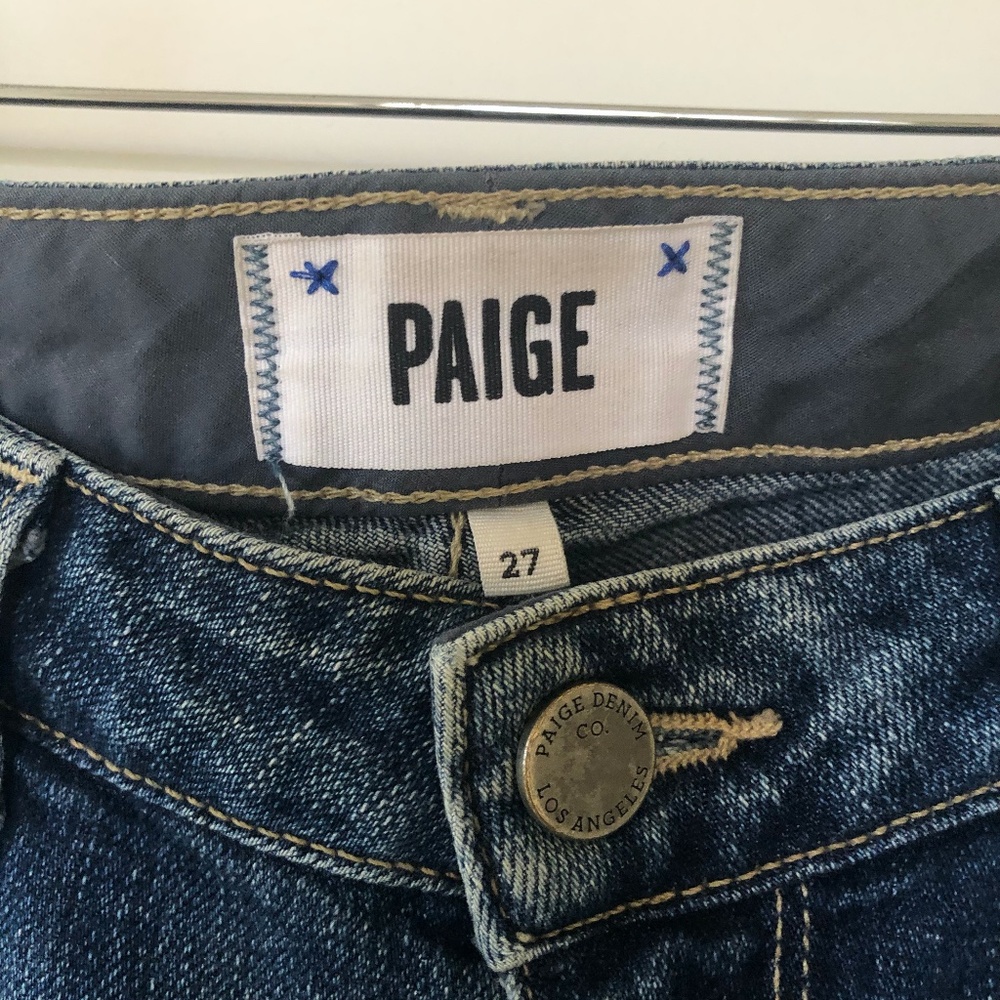 Paige Denim Jeans, Mid Rise Skyline Ankle Peg